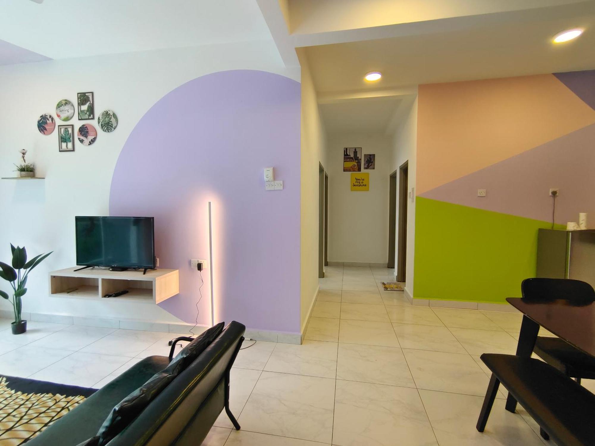 Icolor Home & Stay Ch3 Tanah Rata Exteriér fotografie